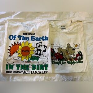 Vans Men’s T- Shirts Size XL New With Tags NWT